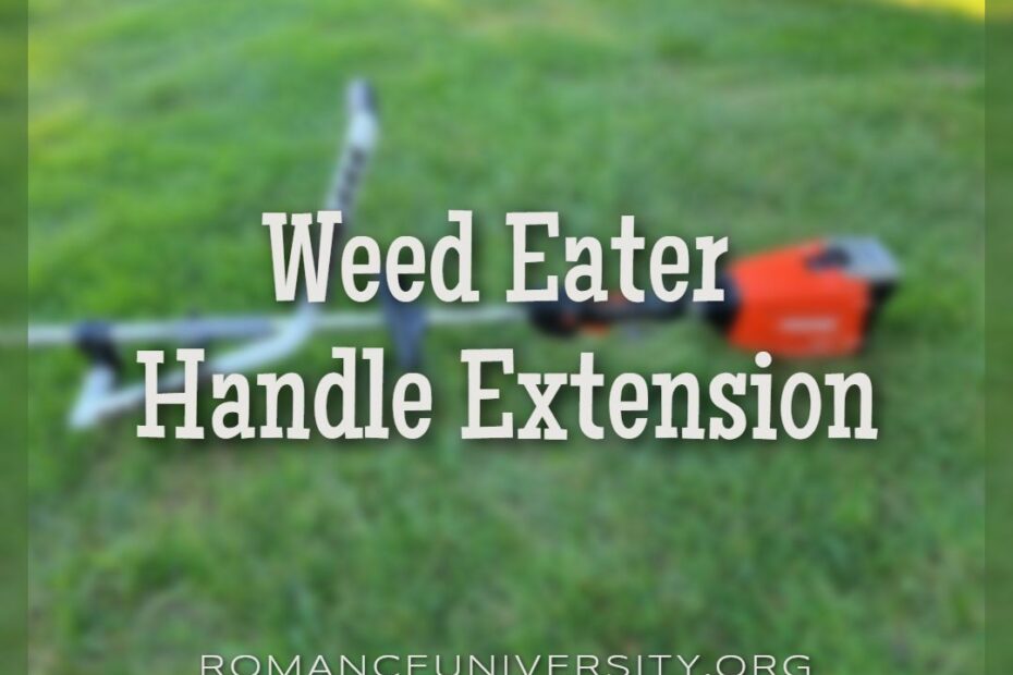 Weed Eater Handle Extension
