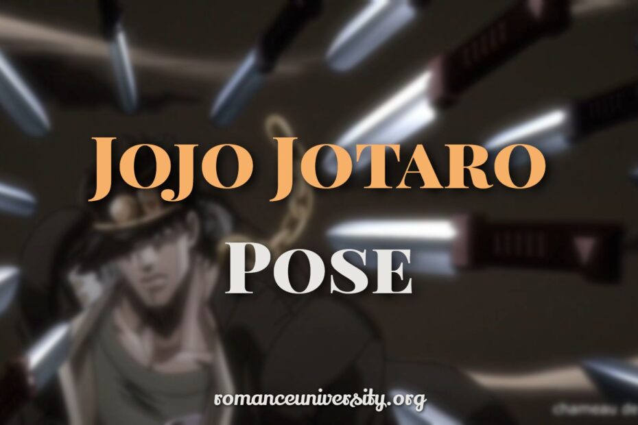 Jojo Jotaro Pose