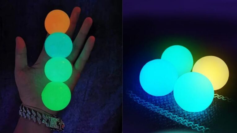Chromatic Ceiling Balls
