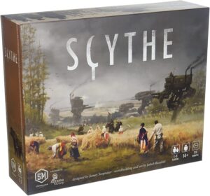 Stonemaier Games Scythe Board Game - An Engine-Building, Area Control for 1-5 Players