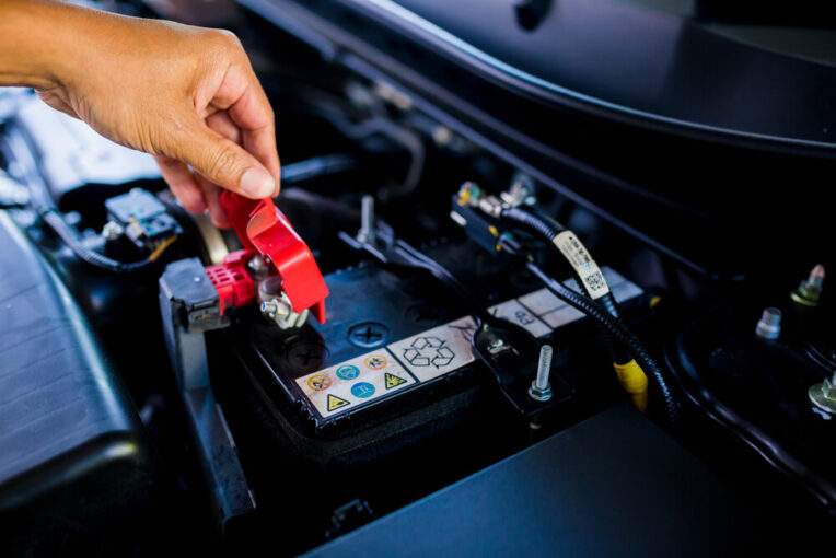 Check and maintenance the battery in car with yourself.