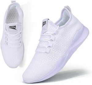 Damyuan Women's Walking Shoes Tennis Sneakers Casual Lace Up Lightweight Running Shoes