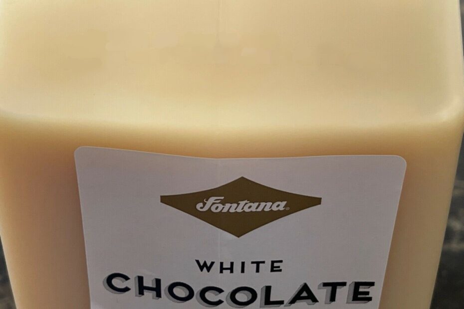 Fontana White Chocolate Sauce