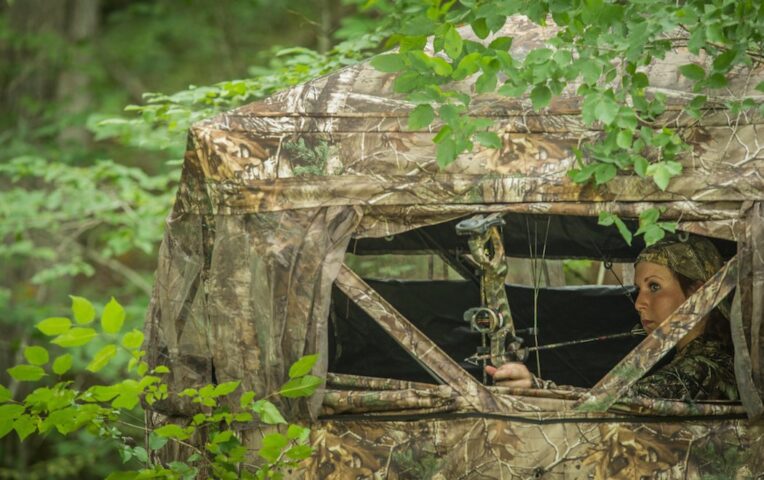 Ground Blind for Bowhunting