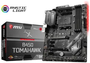 MSI Tomahawk AMD B450 AM4 ATX DDR4-SDRAM Motherboard
