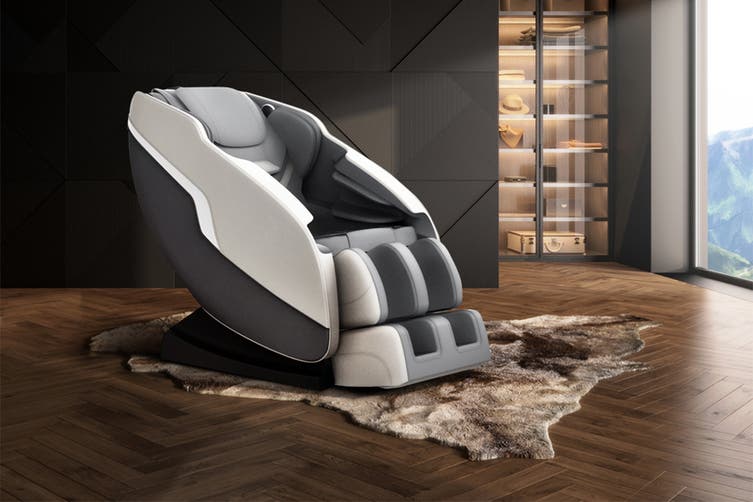 Massaging Lounge Chair Shiatsu With Heat