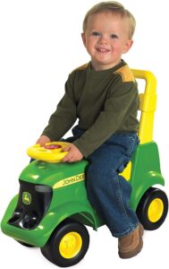 TOMY John Deere Sit 'N Scoot Activity Tractor, 22. x 11. x 2. Inches Visit the TOMY Store