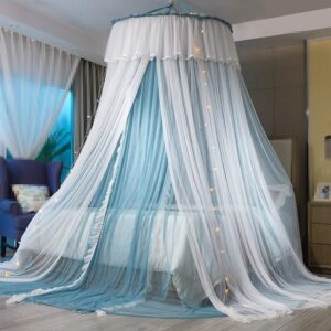 VARWANEO Princess Bed Canopy for Girls