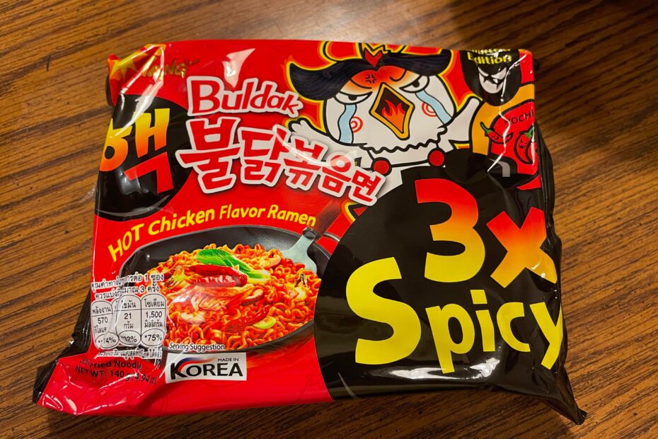 3x Spicy Noodles