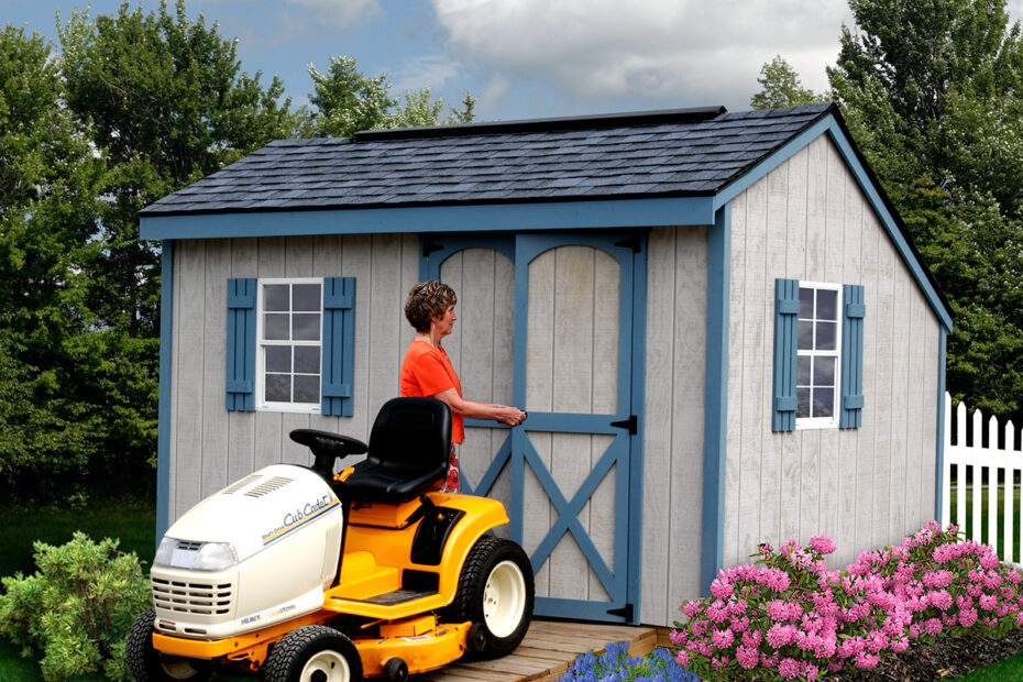 Best Shed for Riding Lawn Mower