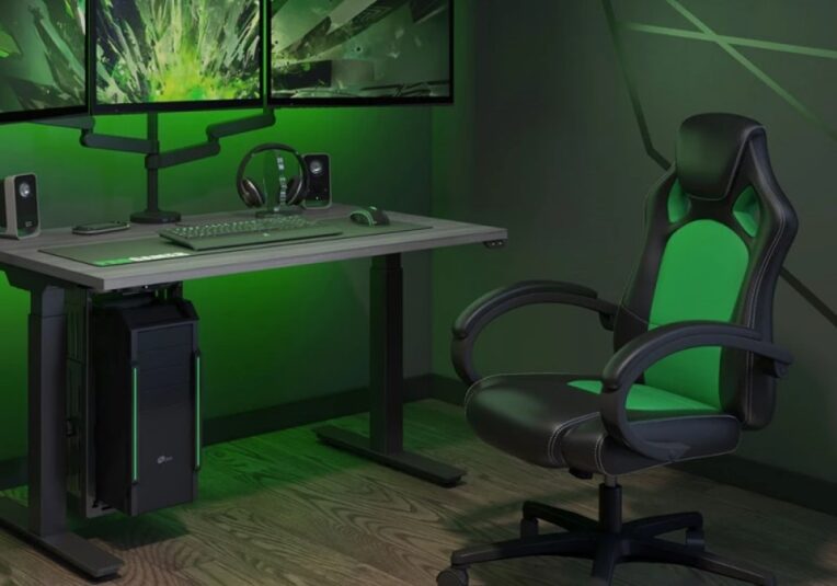 Black and Green Gaming Chair