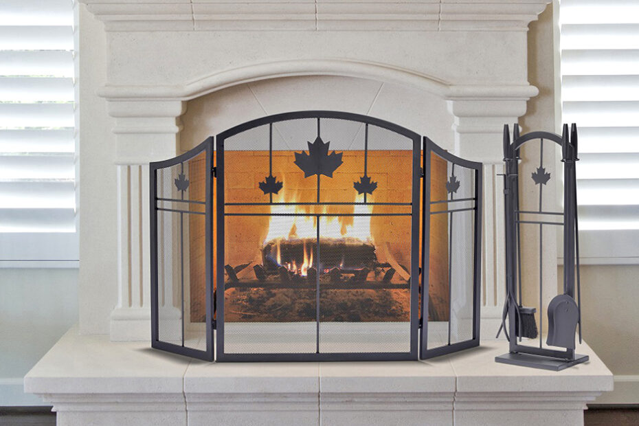 Farmhouse Fireplace Screens