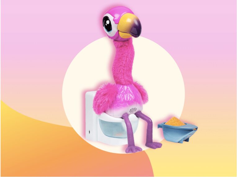 Flamingo Toy That Poops