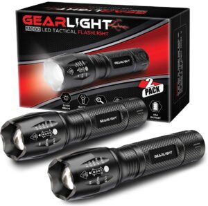 GearLight LED Tactical Flashlight S1000