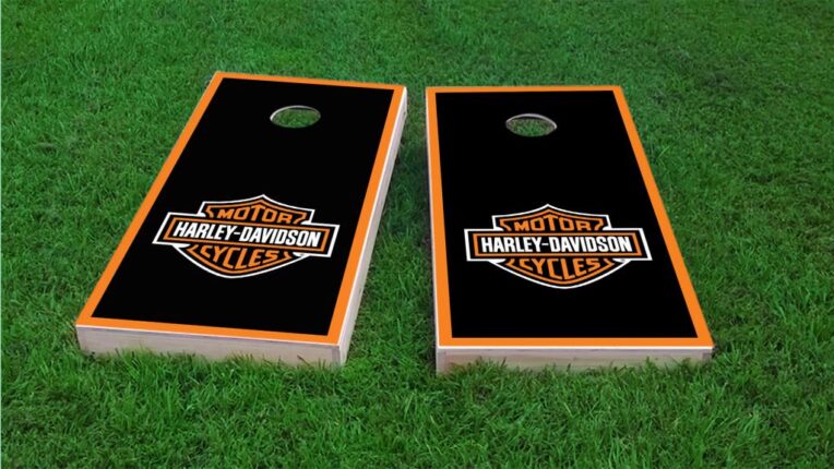 Harley Davidson Cornhole Boards