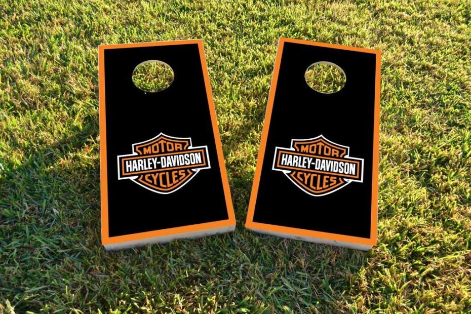 Harley Davidson Cornhole Boards