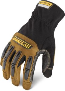 Ironclad Ranchworx Work Gloves RWG2, Premier Leather Work Glove,