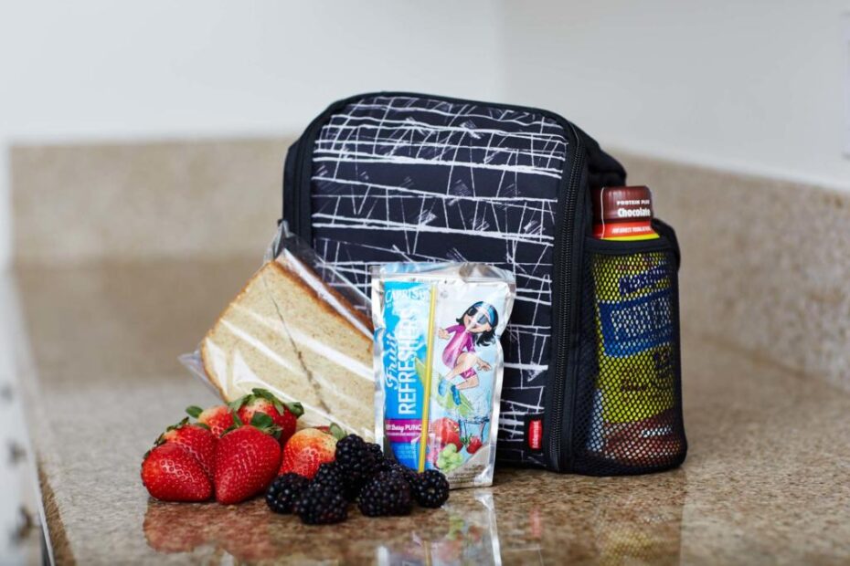 Lunch Box With Water Bottle Holder