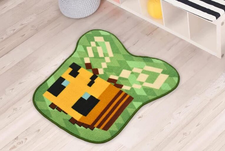 Minecraft Bee Rug