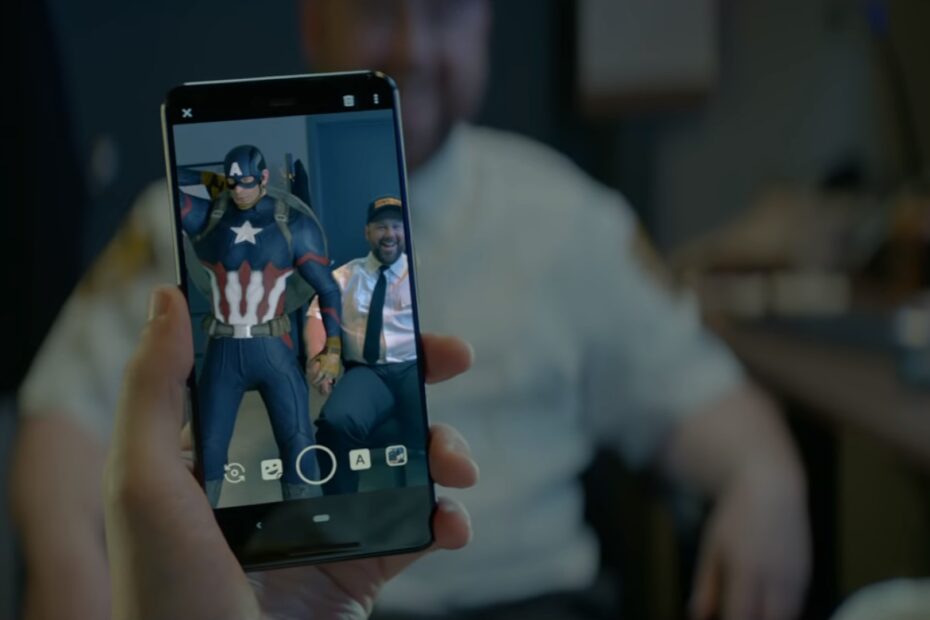 Pixel 3 Captain America
