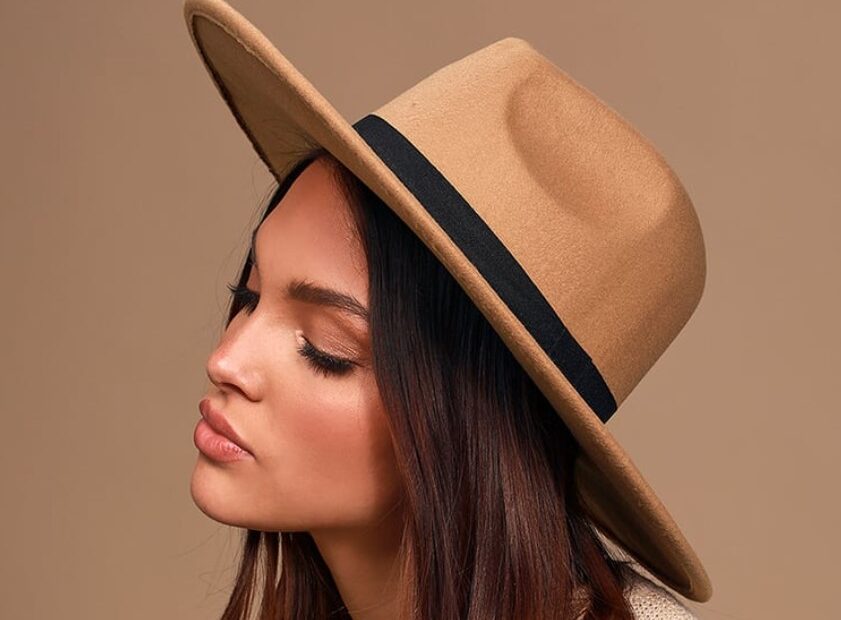Tan Fedora Hat