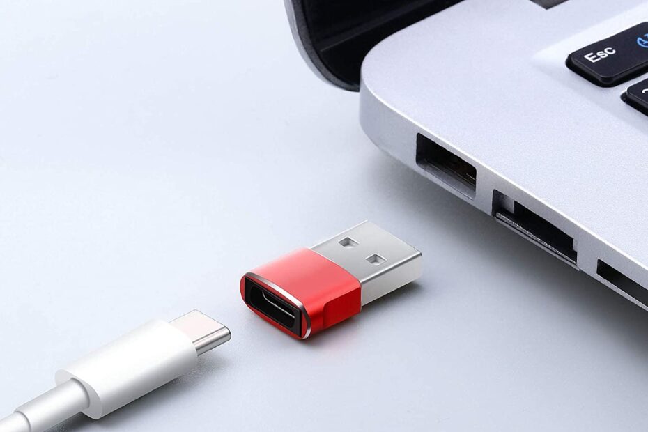 USB C Female to USB a Male Adapter