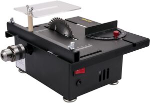 VEVOR Mini Table Saw, 96W Hobby Table Saw for Woodworking