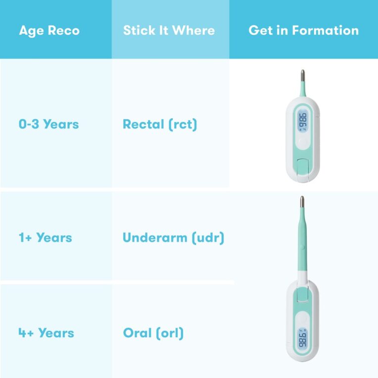 Fridababy Thermometer types