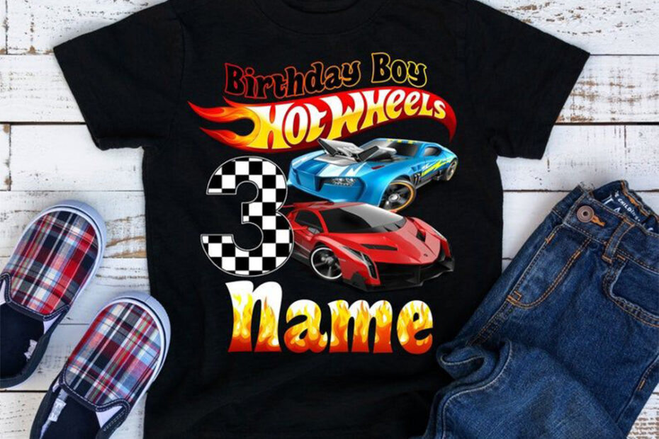 Hot Wheels Birthday Shirt