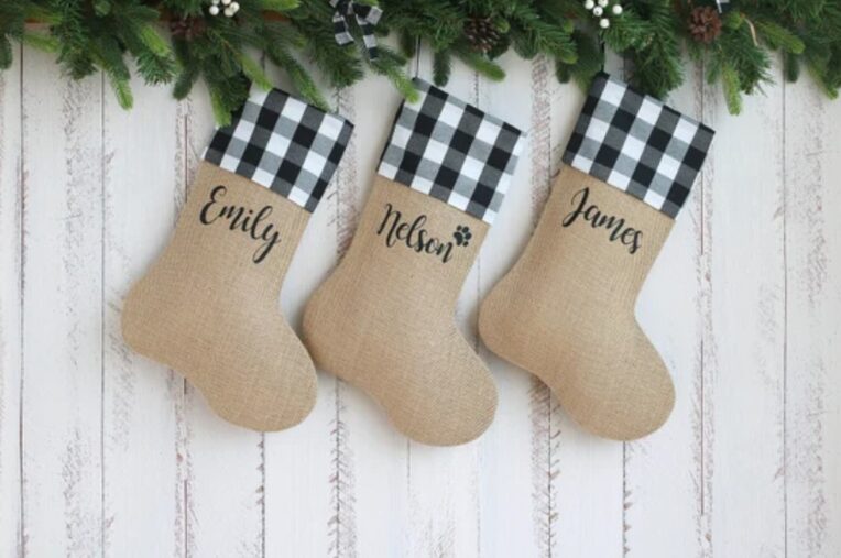 Rustic Christmas Stockings