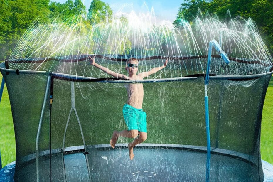 Water Sprinkler for Trampoline