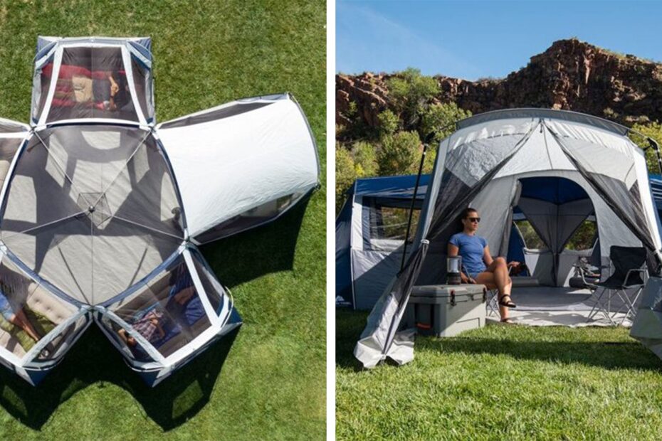 20 Person 5 Room Tent