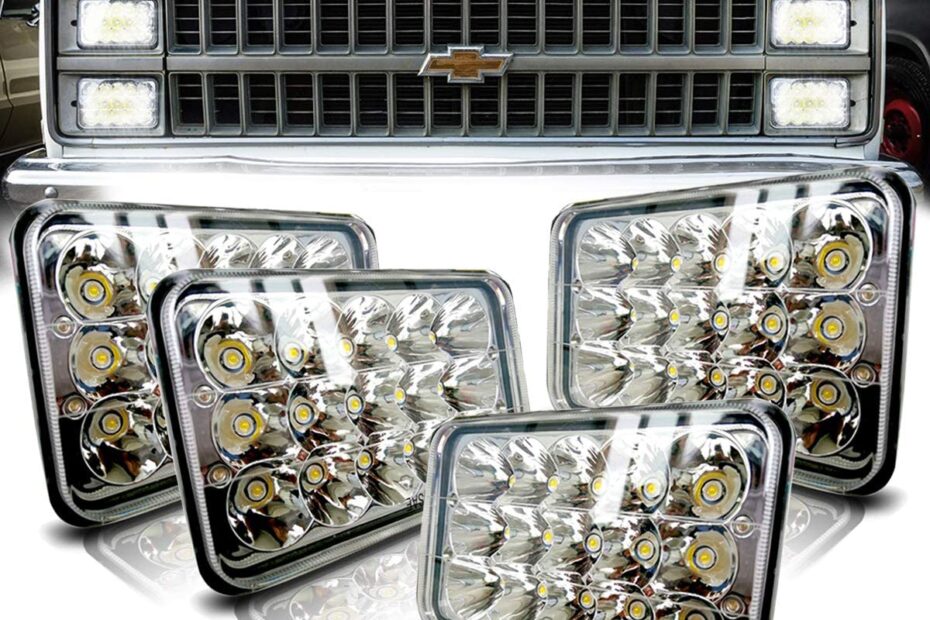 4x6 LED Headlights Dot Approved