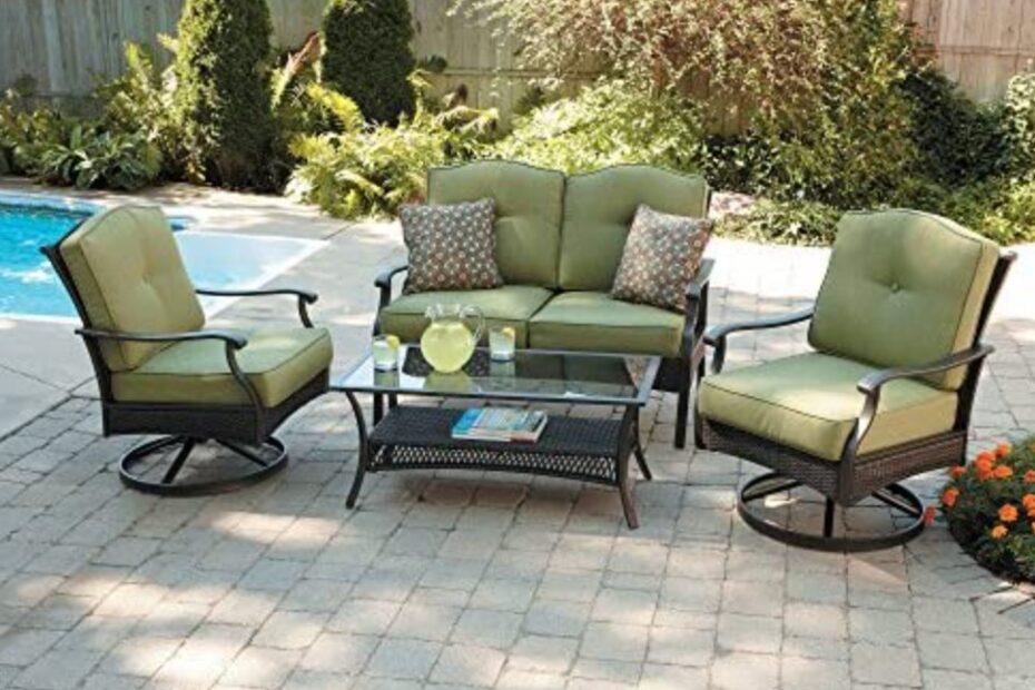 Better Homes and Gardens Providence 4-piece Patio Conversation Set