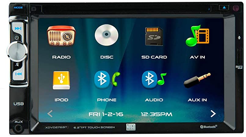 Dual 7 Inch Touch Screen