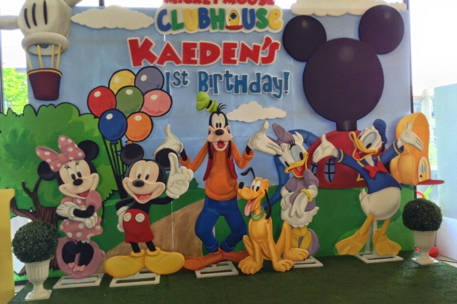 Mickey Mouse Clubhouse Backdrop