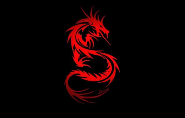 Red Chinese Dragon Aesthetic