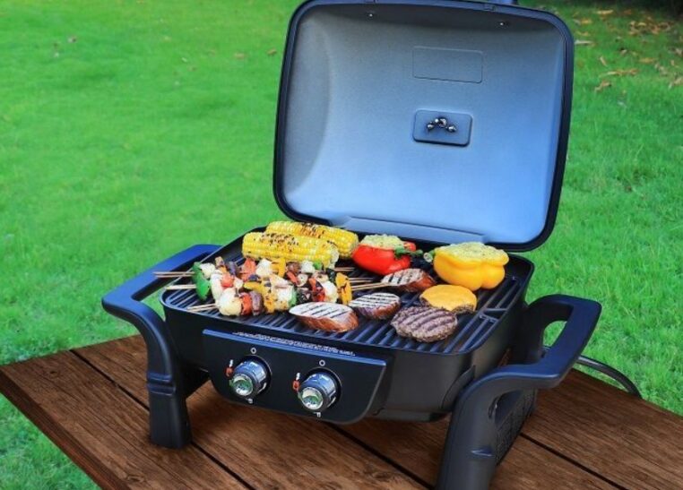 Nexgrill Cast Aluminum Table Top Gas BBQ