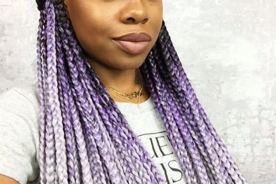Ombre Jumbo Box Braids