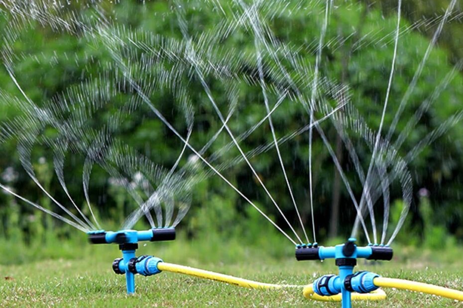 Kadaon Lawn Sprinkler Automatic Garden Water Sprinklers Lawn Irrigation System