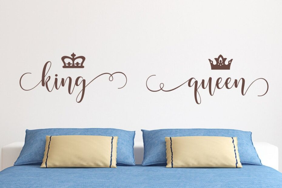 King and Queen Wall Decorations