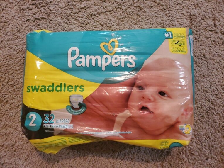 Pampers Swaddlers Size 2 186 Count