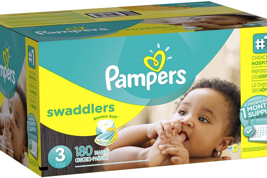 Pampers Swaddlers Size 2 186 Count