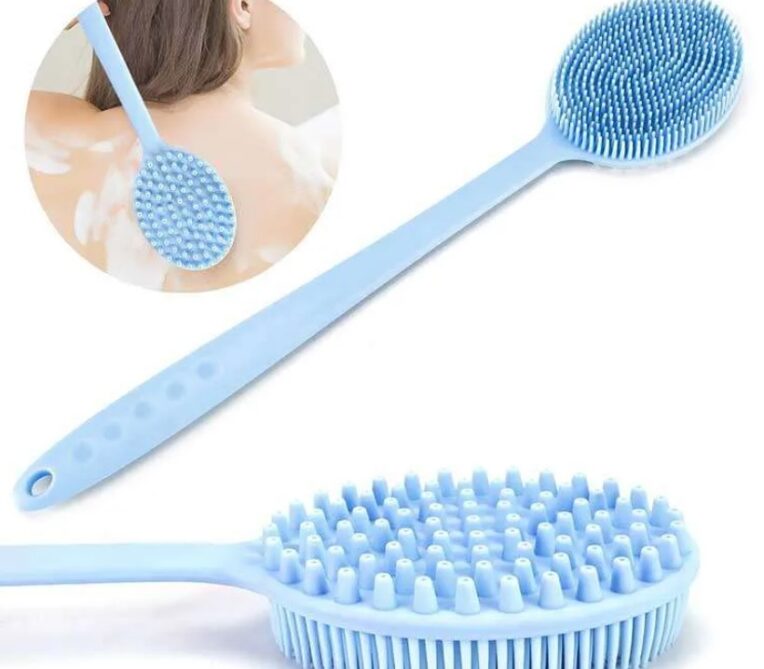 Silicone Body Scrubber With Handle