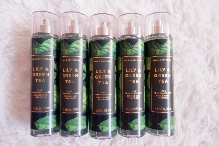 Lily and Green Tea Bath and Body Works