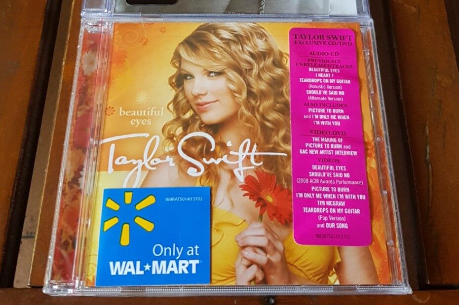 Taylor Swift Beautiful Eyes CD