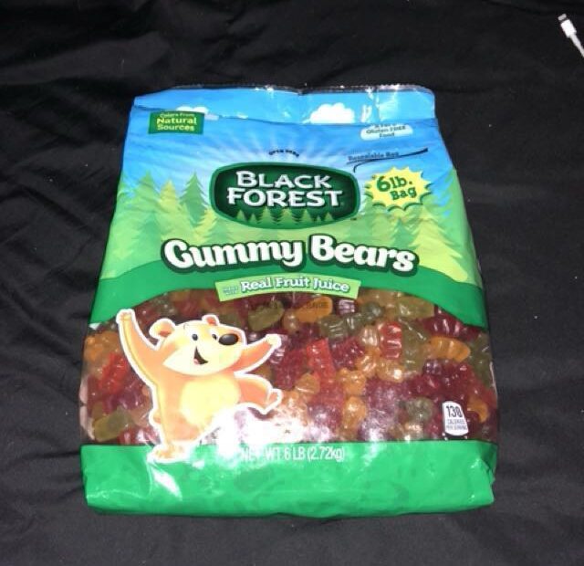 Black Forest Gummy Bears Old Packaging