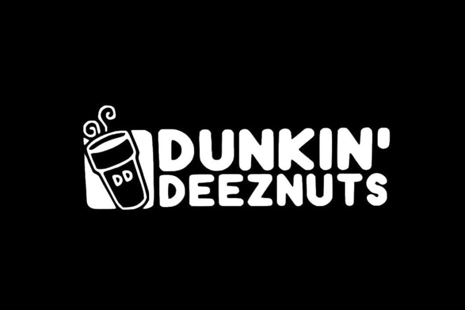 Dunkin Deez Nuts Sticker