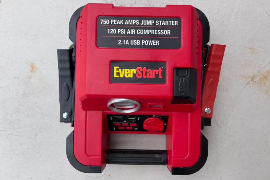 Everstart 750 Peak Amps Jump Starter