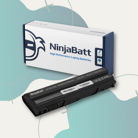 NinjaBatt Battery for Dell Latitude T54FJ